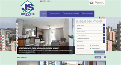Desktop Screenshot of jsimoveis.com.br